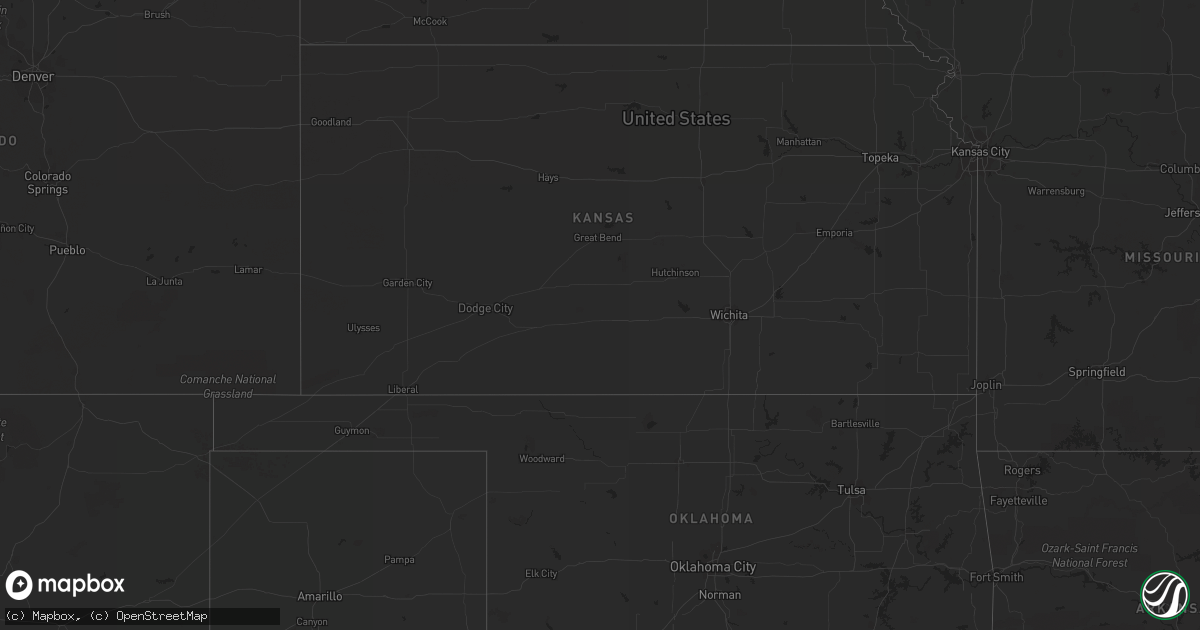 Hail map in Arizona on September 6, 2013
