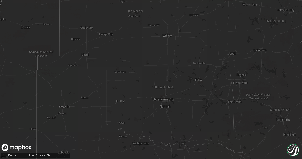 Hail map on September 6, 2013