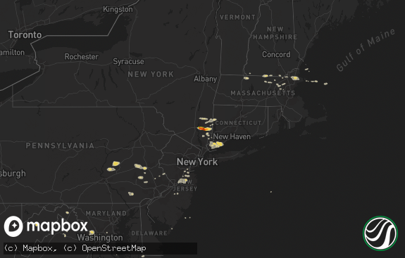 Hail map preview on 09-06-2014