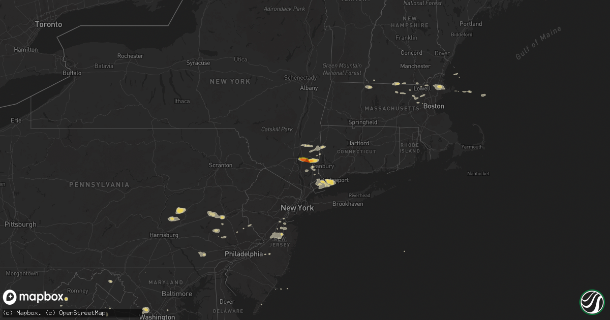 Hail map on September 6, 2014