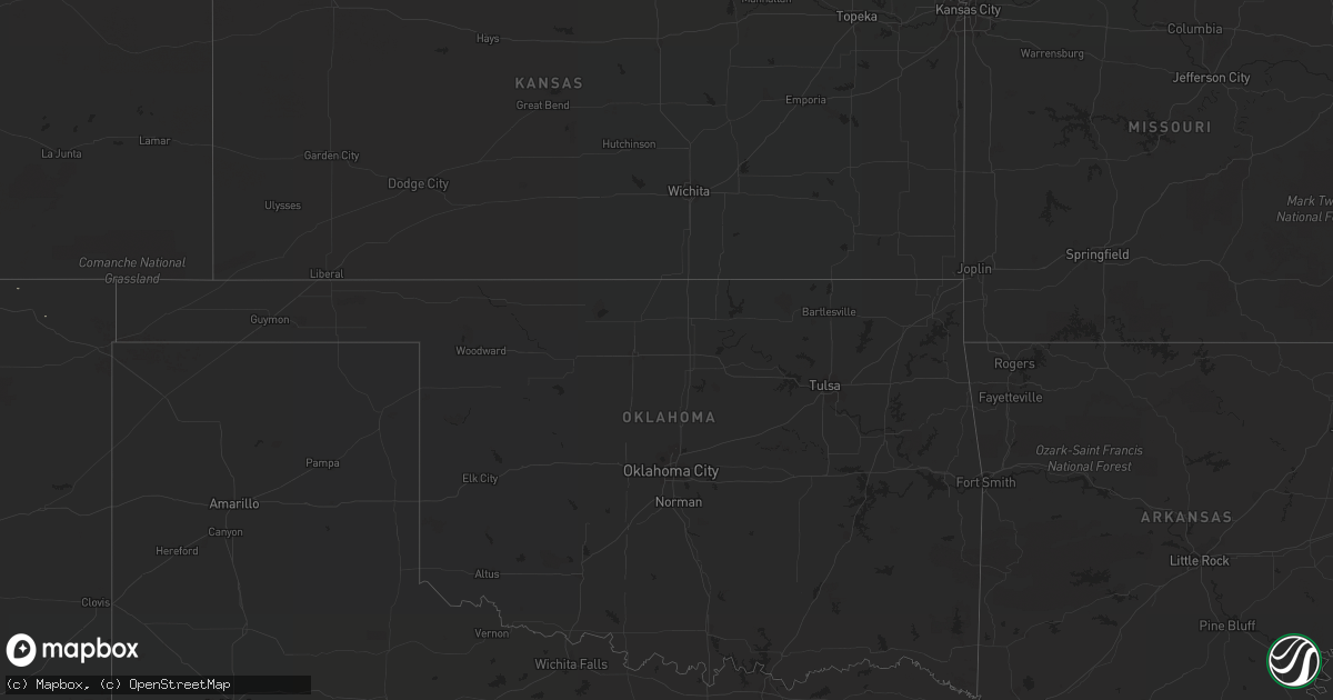 Hail map on September 6, 2017