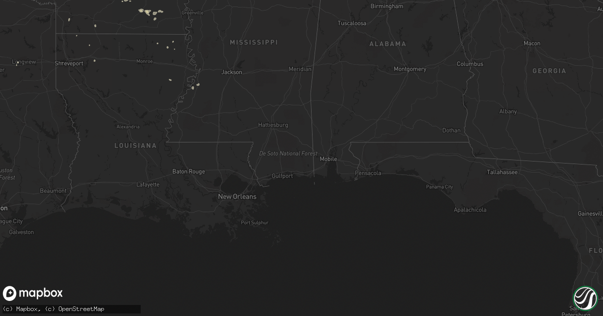 Hail map in Arkansas on September 6, 2022