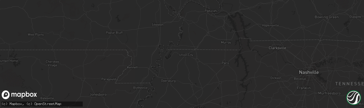 Hail map in Georgetown, OH on September 6, 2023