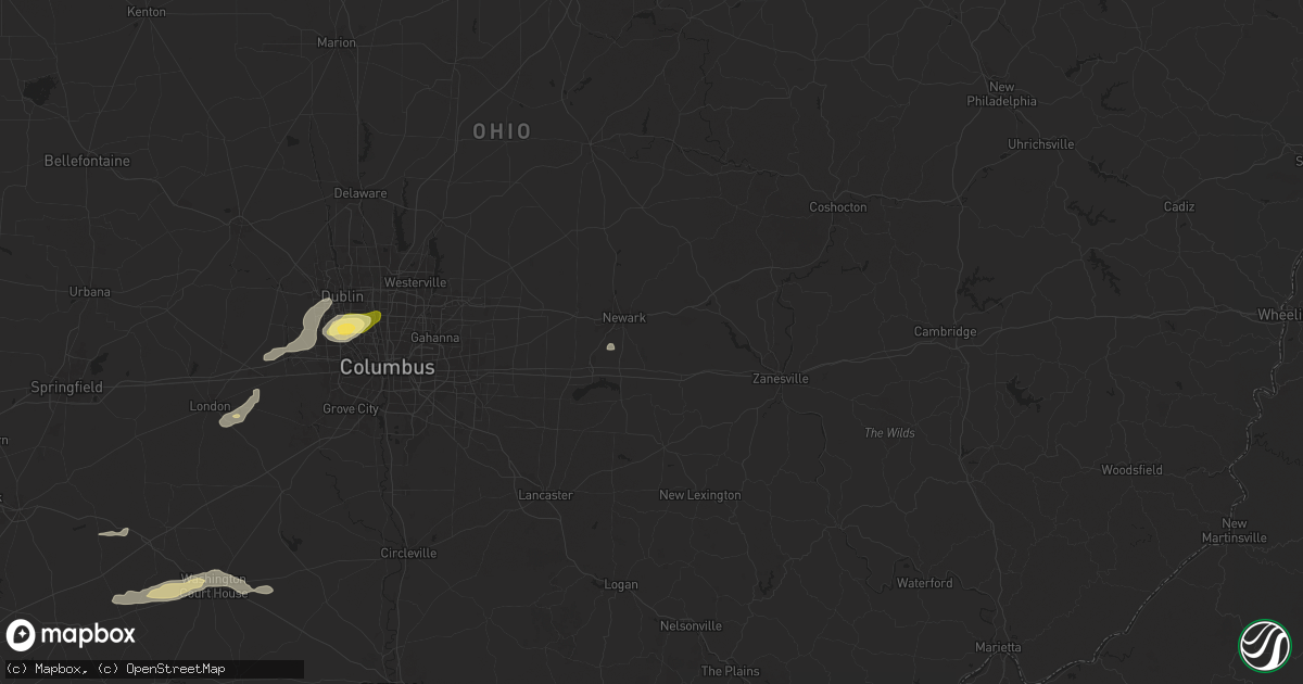 Hail map in Heath, OH on September 6, 2024