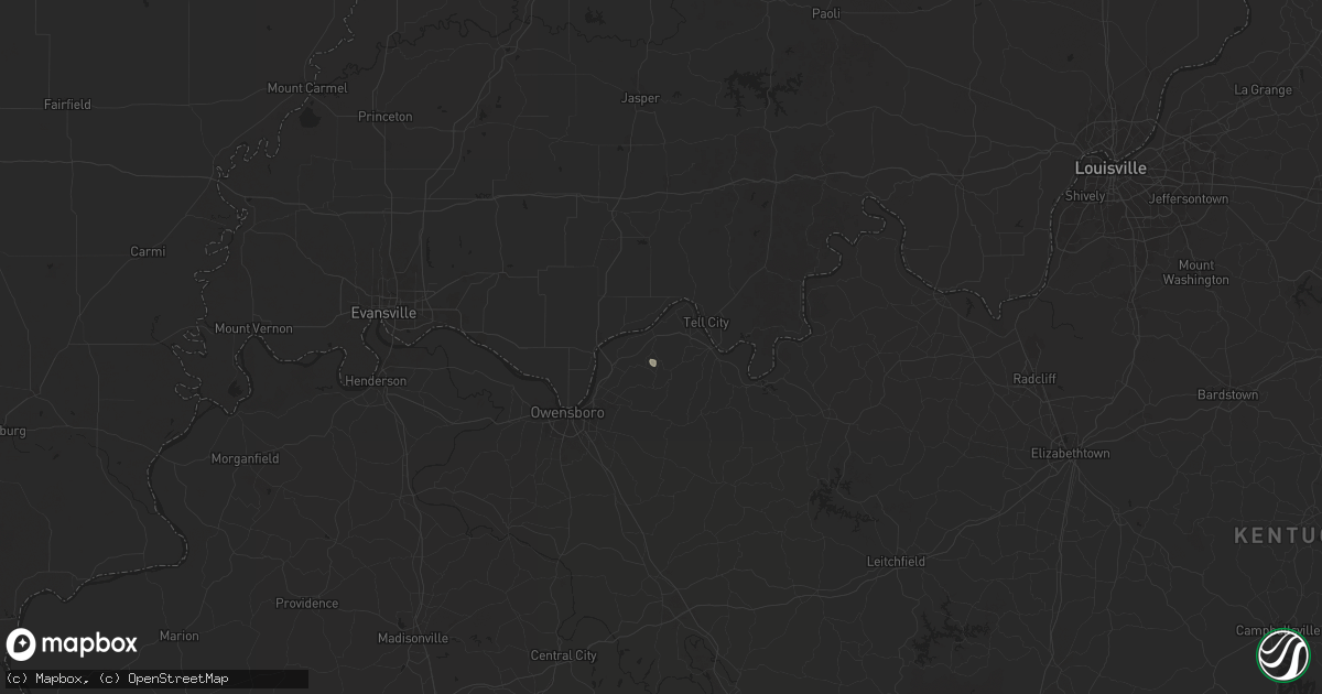 Hail map in Lewisport, KY on September 6, 2024