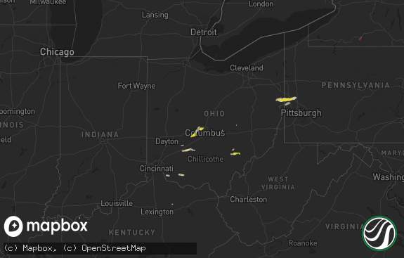 Hail map preview on 09-06-2024