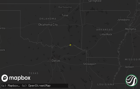 Hail map preview on 09-06-2025