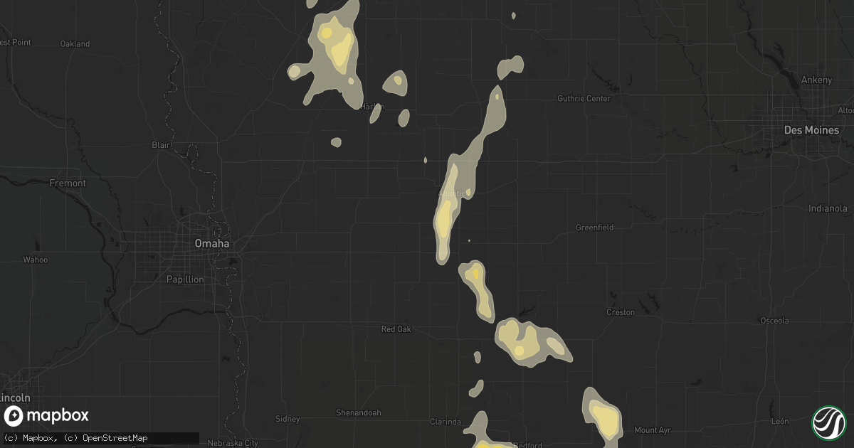 Hail map in Lewis, IA on September 6, 2026