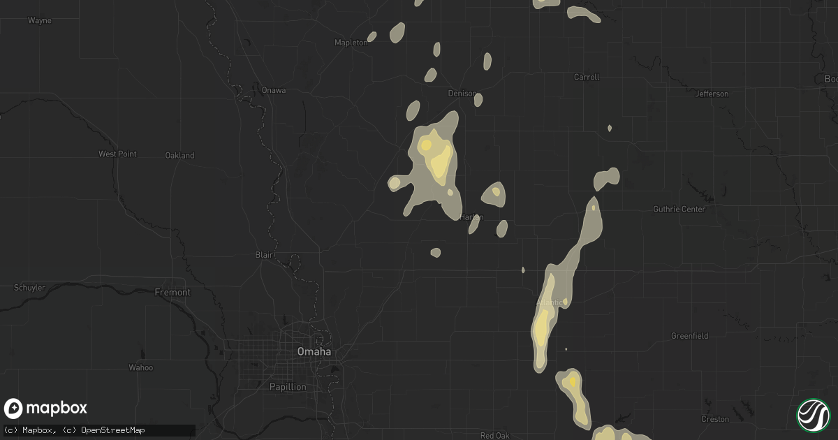 Hail map in Portsmouth, IA on September 6, 2026