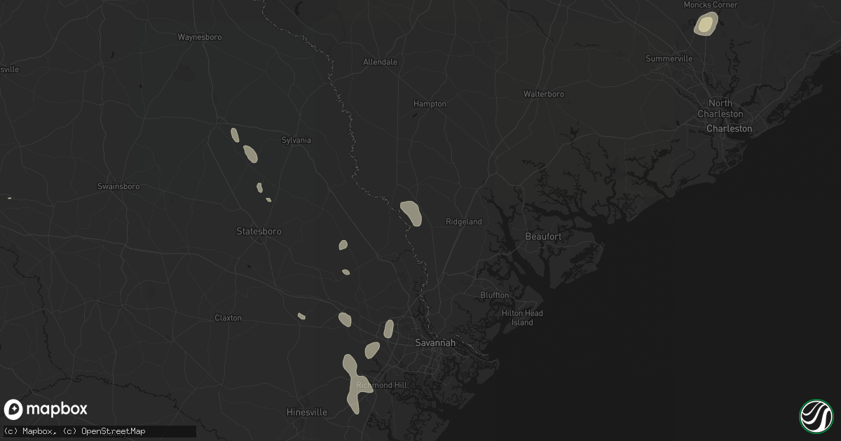Hail map in Tillman, SC on September 6, 2026