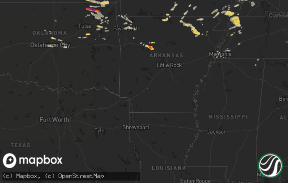 Hail map preview on 09-07-2012