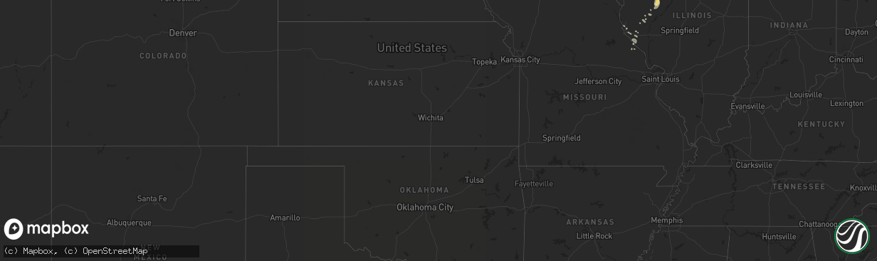 Hail map in Illinois on September 7, 2013