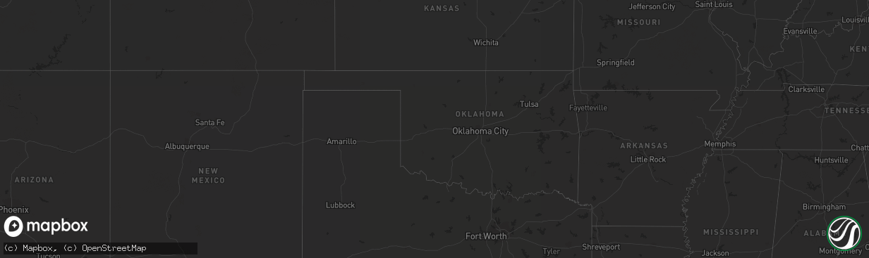 Hail map on September 7, 2013