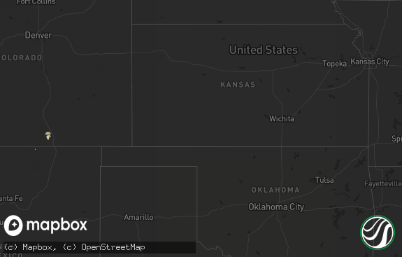 Hail map preview on 09-07-2014