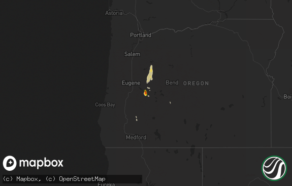 Hail map preview on 09-07-2017