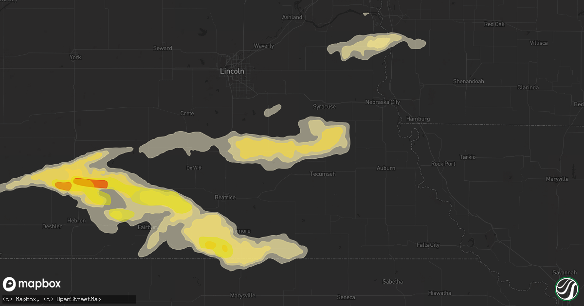 Hail map in Sterling, NE on September 7, 2019