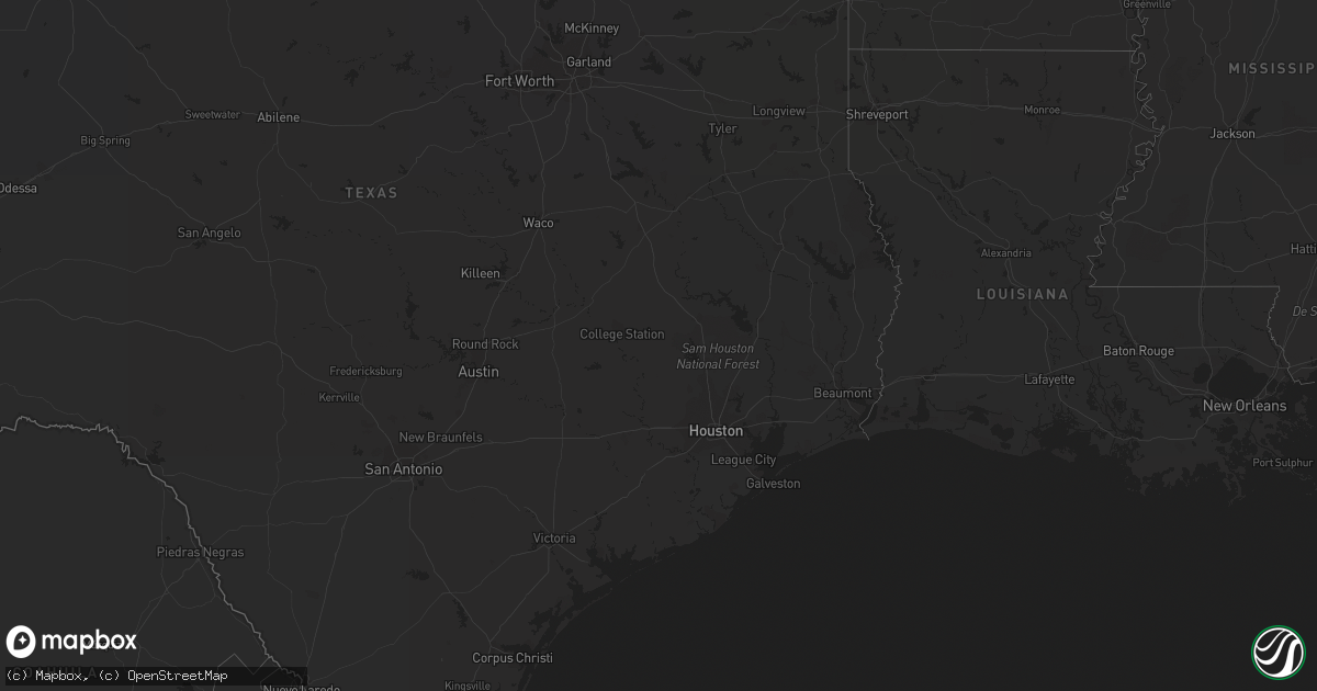 Hail map in Florida on September 8, 2011