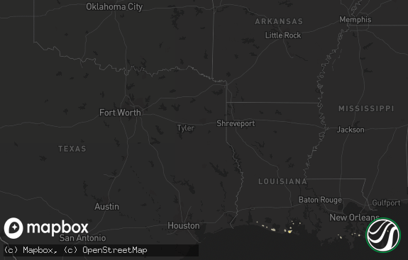 Hail map preview on 09-08-2012