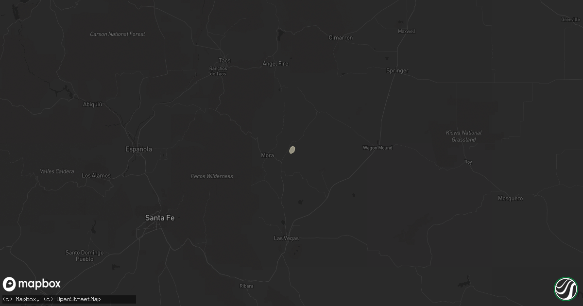 Hail map in Rainsville, NM on September 8, 2018