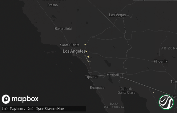 Hail map preview on 09-08-2024