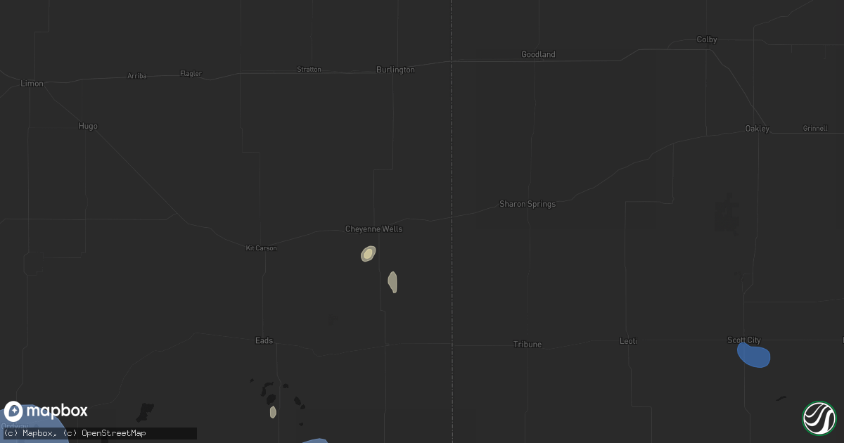 Hail map in Arapahoe, CO on September 8, 2026