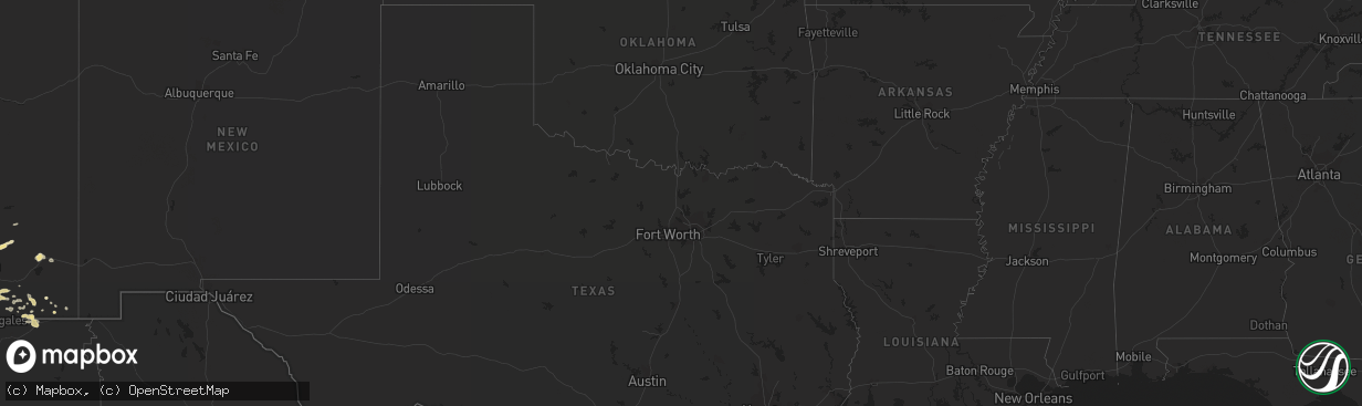 Hail map in Arizona on September 9, 2011