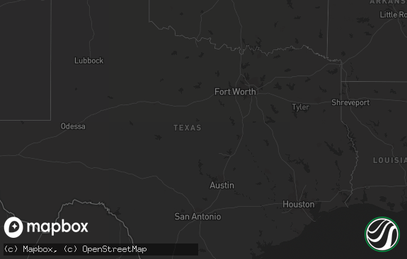 Hail map preview on 09-09-2011