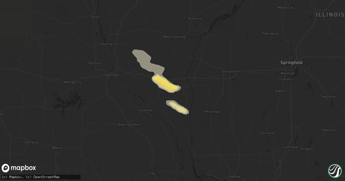 Hail map in Pittsfield, IL on September 9, 2014