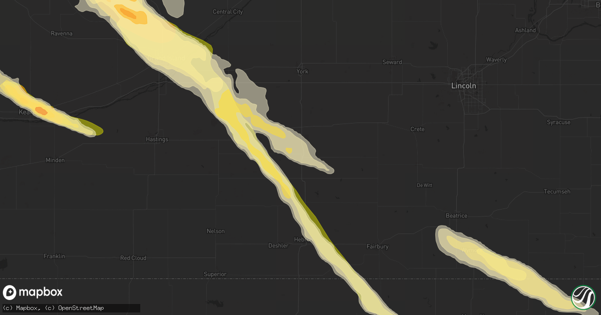 Hail map in Geneva, NE on September 9, 2015
