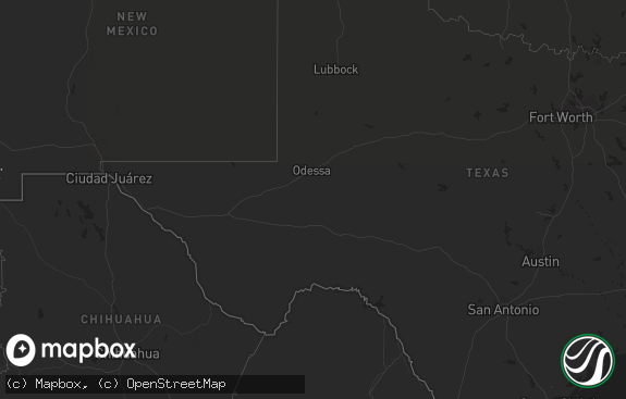 Hail map preview on 09-09-2020