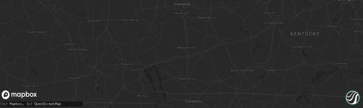 Hail map in Wood Lake, NE on September 9, 2023