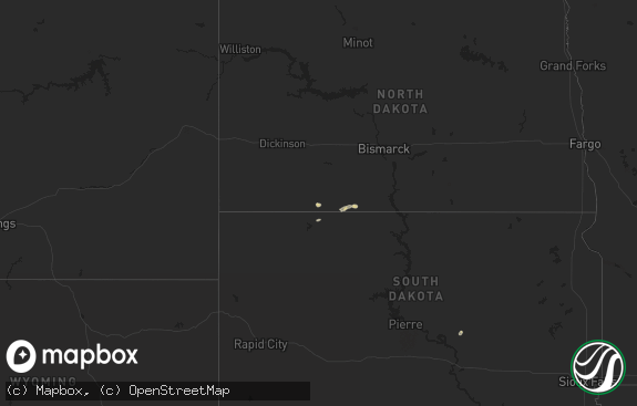 Hail map preview on 09-09-2024