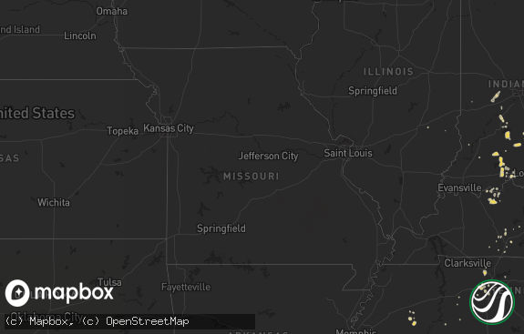 Hail map preview on 09-10-2013