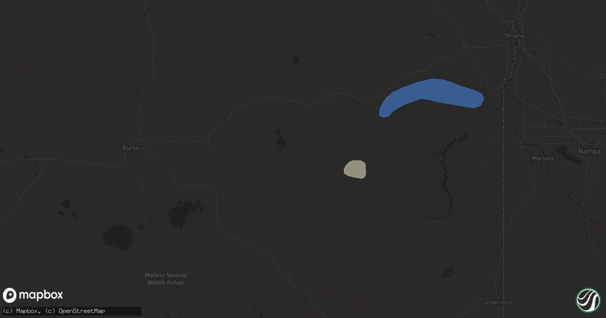 Hail map in Riverside, OR on September 10, 2021