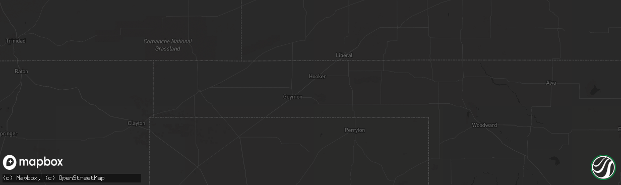 Hail map in Holcomb, KS on September 10, 2023
