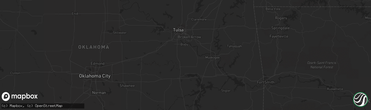 Hail map in Townsend, GA on September 11, 2011