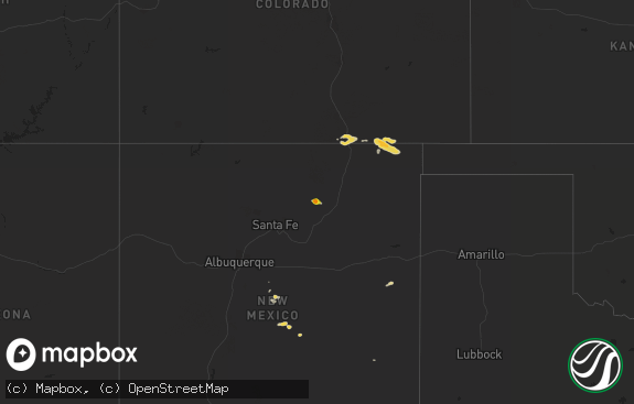 Hail map preview on 09-11-2014