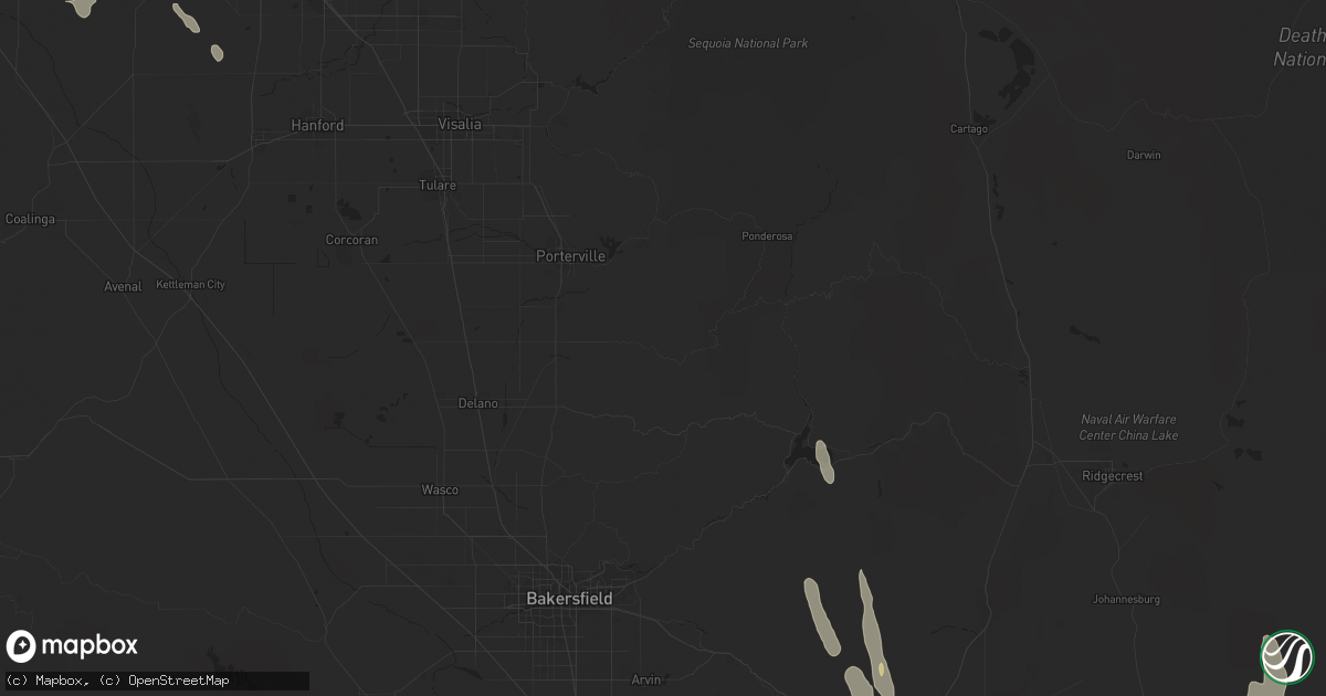 Hail map in San Joaquin, CA on September 11, 2017