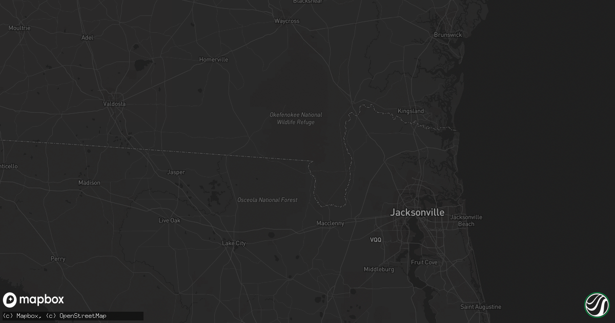 Hail map in Bradenton, FL on September 11, 2020