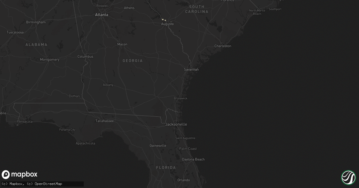 Hail map on September 11, 2020