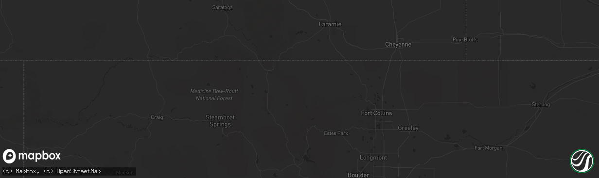 Hail map in Mullen, NE on September 11, 2021