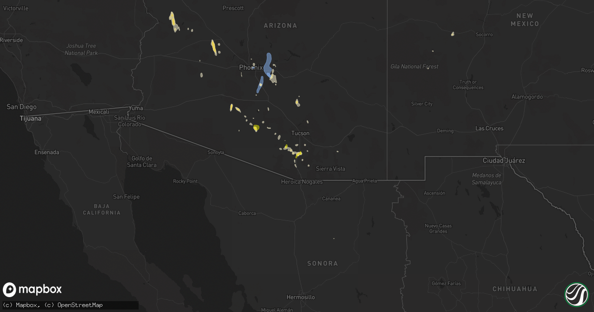Hail map on September 11, 2022
