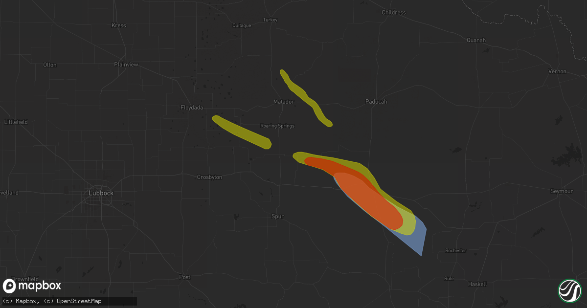 Hail map in Afton, TX on September 11, 2023