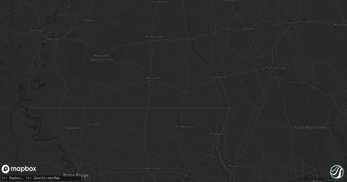 Hail map in Florahome, FL on September 11, 2023