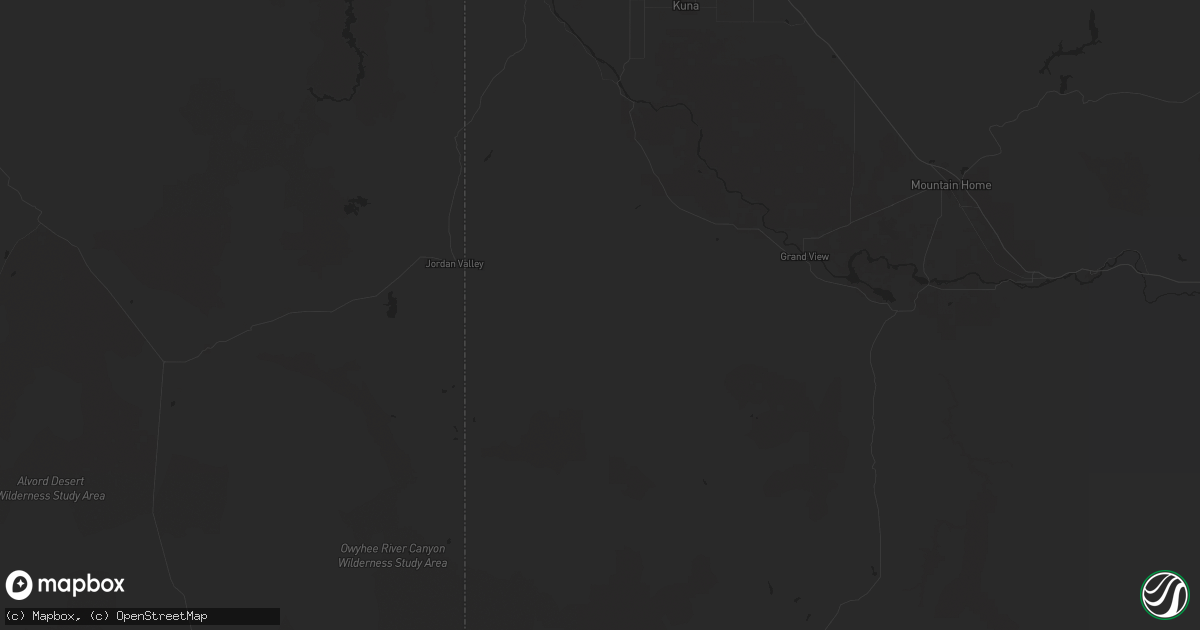 Hail map in Murphy, ID on September 11, 2024