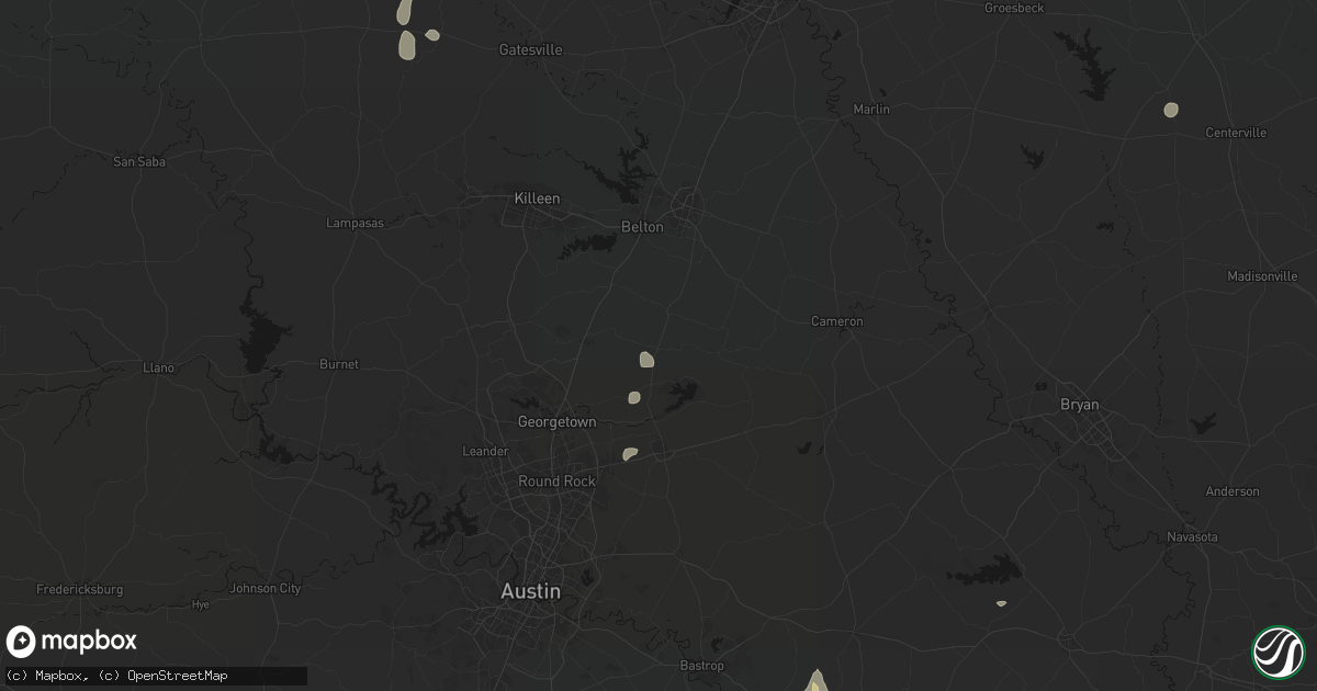 Hail map in Bartlett, TX on September 11, 2026