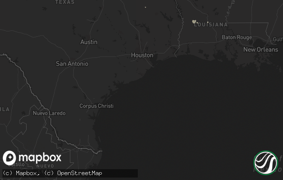 Hail map preview on 09-12-2014