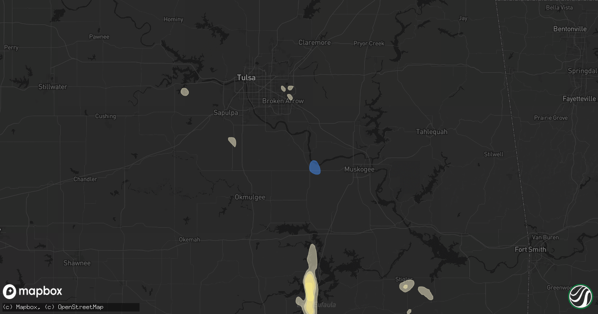 Hail map in Haskell, OK on September 12, 2026