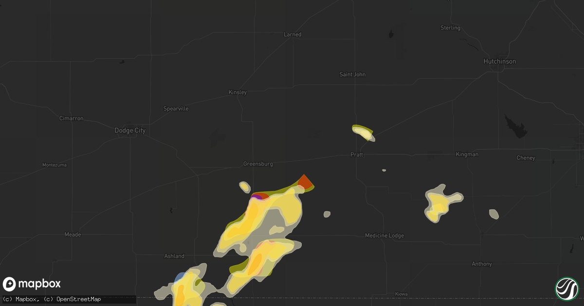 Hail map in Haviland, KS on September 12, 2026