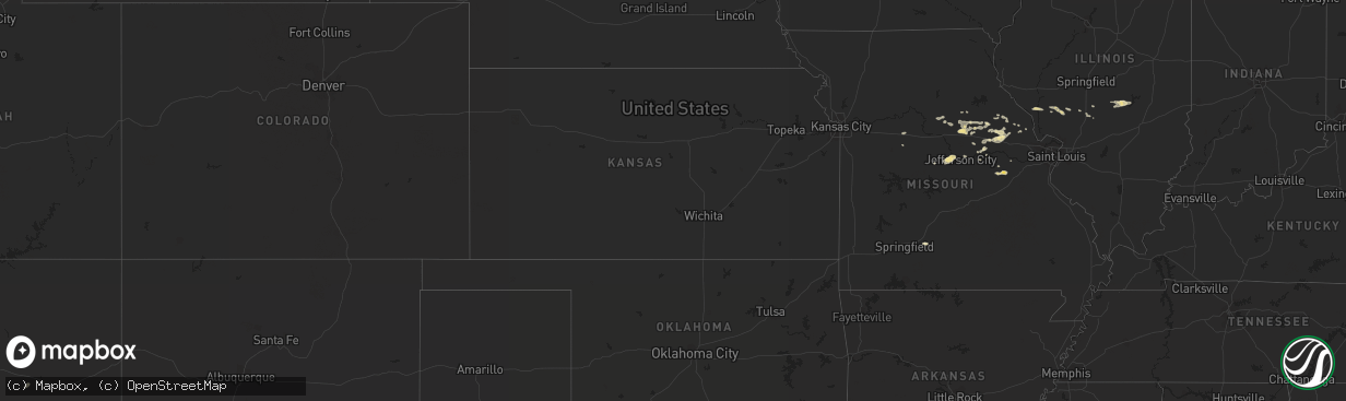 Hail map in New Mexico on September 13, 2011